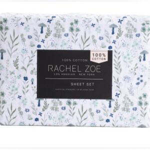 Rachel Zoe Sage Floral 100% Cotton Sheet Set